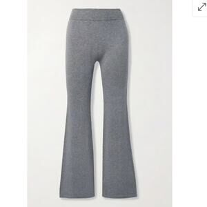 I love Mr. Mittens Melange flared knit pants wool cashmere blend RARE flare XS/S